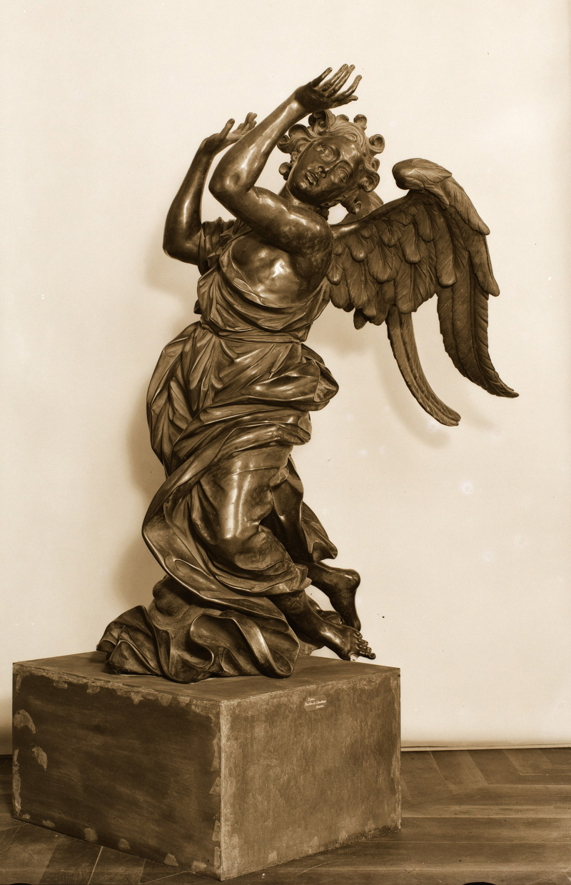 Carlo Berretta detto il Berrettone, Statua in bronzo di angelo, Novara, S. Gaudenzio, AFFTM 242 6104